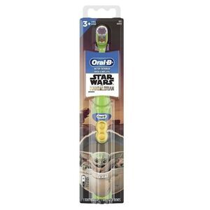 Oral-B Kid's Star Wars Mandalorian Battery Electric Toothbrush, Soft